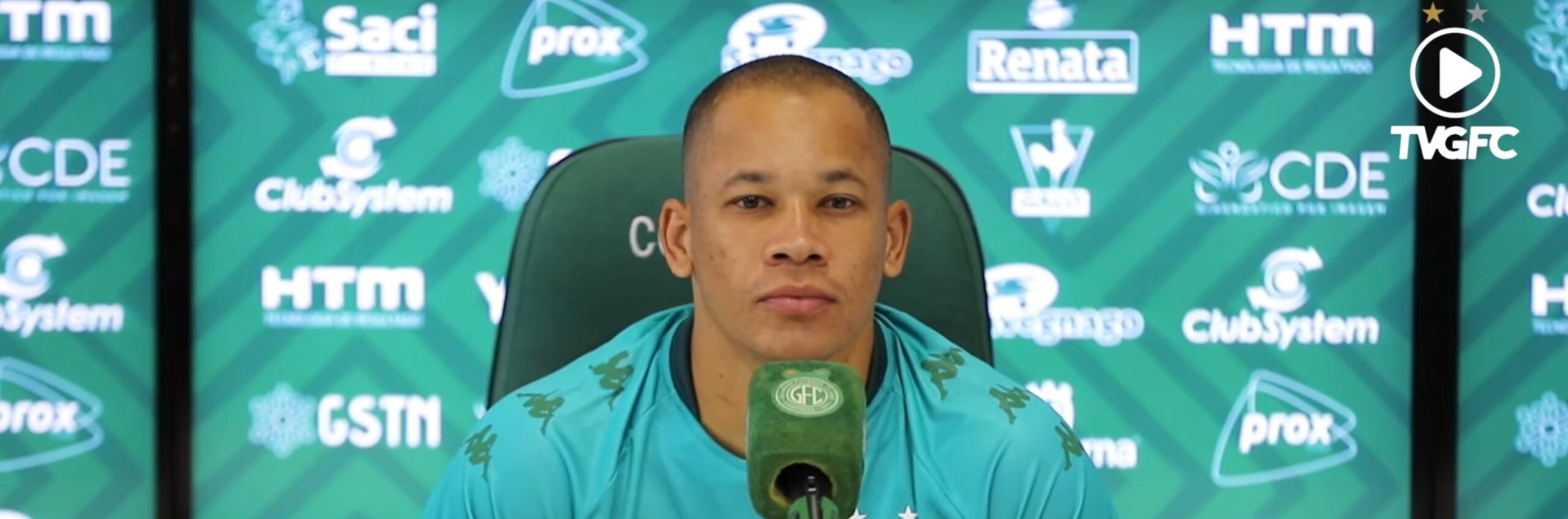 imagem da materia: Caio Dantas critica cobrança da torcida do Guarani