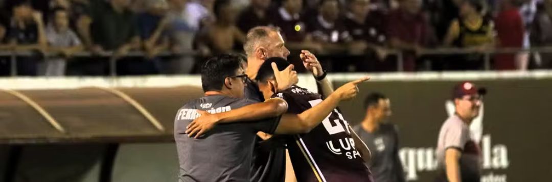 imagem da materia: Bergantin fala sobre vitória com gol no último lance