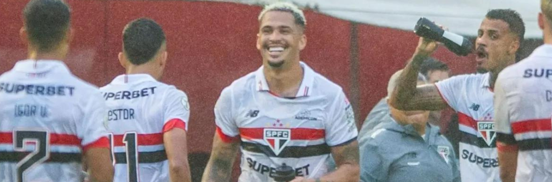 imagem da materia: Luciano assume artilharia do São Paulo na temporada