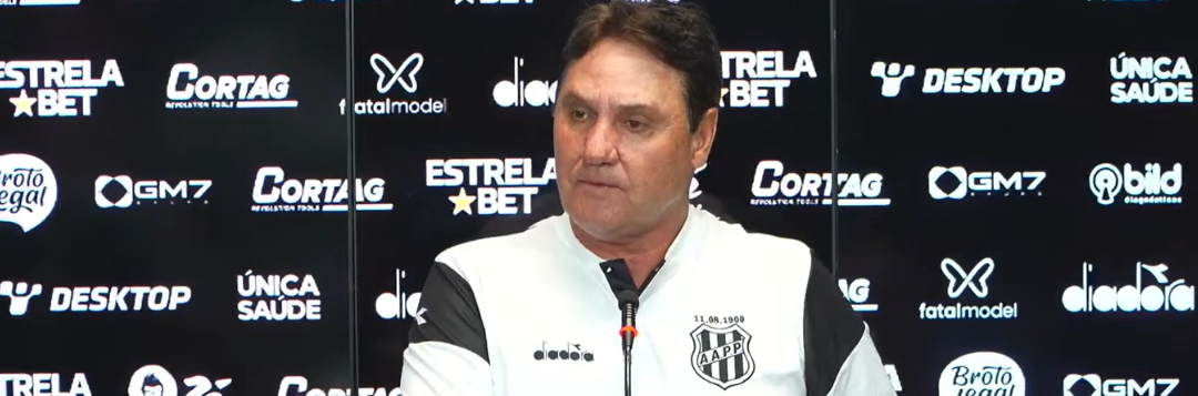 imagem da materia: Brigatti elogia vitória da Ponte e pede carinho com Jeh