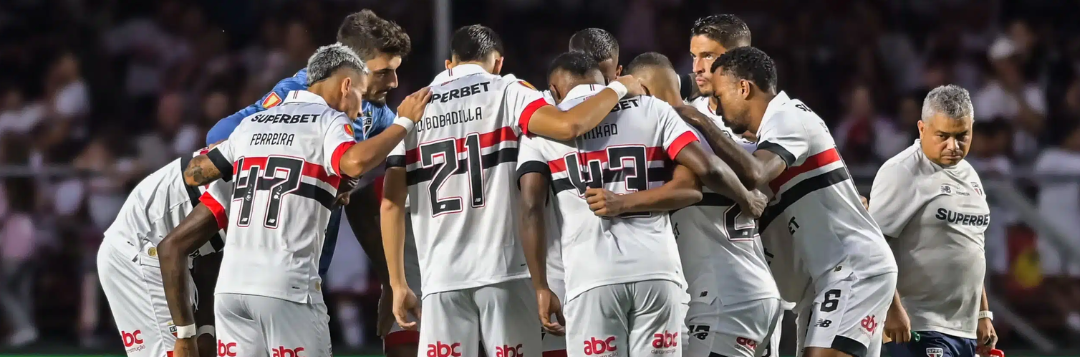 imagem da materia: São Paulo enfrentará o Internacional em Criciúma