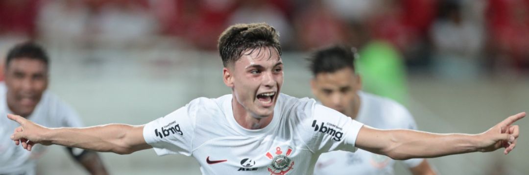 imagem da materia: Breno Bidon marca pela primeira vez no profissional