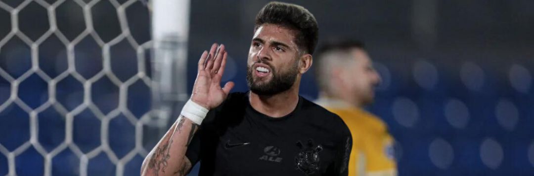 imagem da materia: Yuri se torna maior artilheiro do Corinthians na história da Sula
