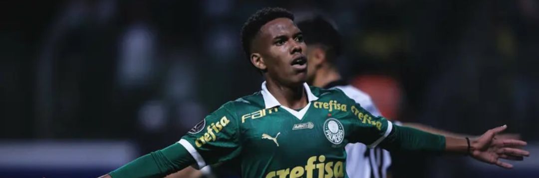 imagem da materia: Com gol milagroso de Estevão, Palmeiras vence na Copa do Brasil