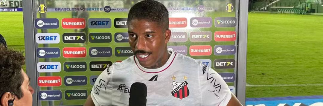 imagem da materia: Jean Pyerre desabafa após mais uma derrota do Ituano