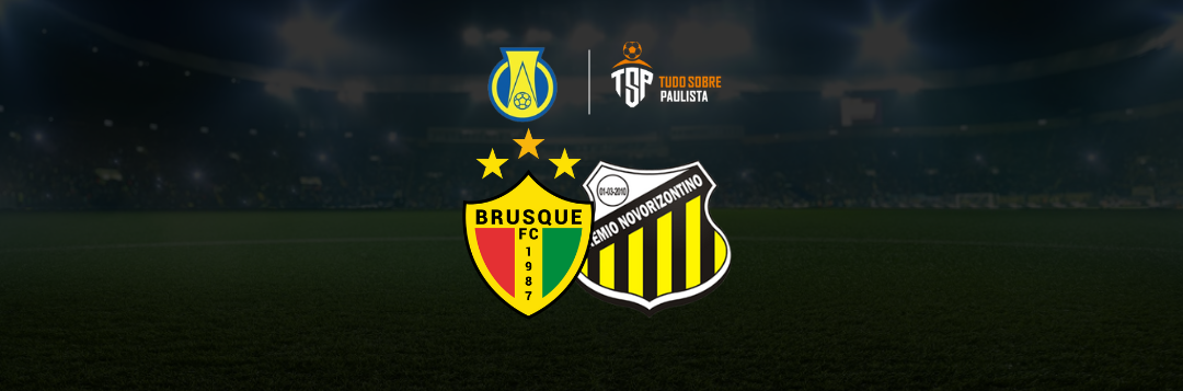 imagem da materia: Brusque x Novorizontino: posições,onde assistir e escalações