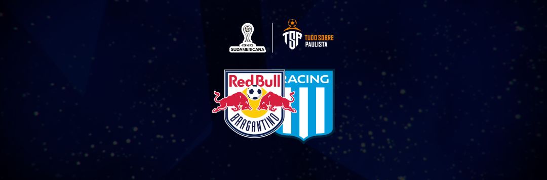 imagem da materia: Red Bull Bragantino x Racing: onde assistir, escalações e palpites