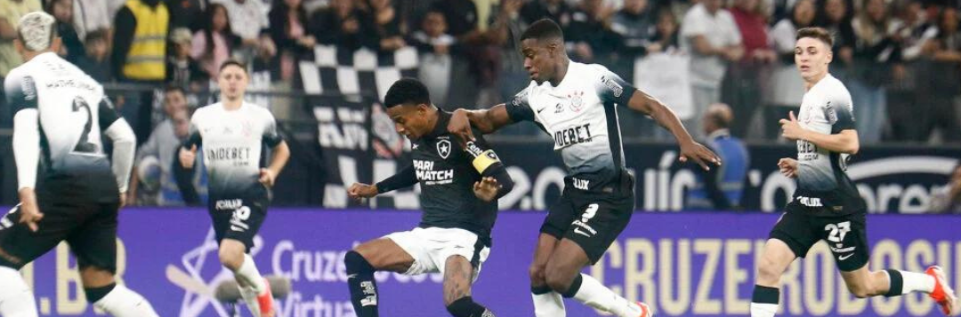 imagem da materia: Corinthians sofre derrota inédita para o Botafogo