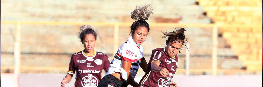 imagem da materia: São Paulo vence e sobe na tabela do Paulistão Feminino