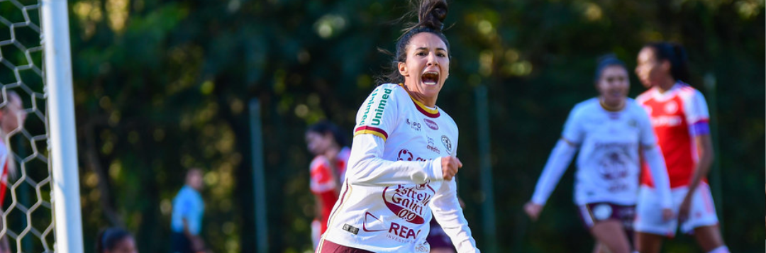 imagem da materia: Internacional e Ferroviária empatam no Brasileirão Feminino