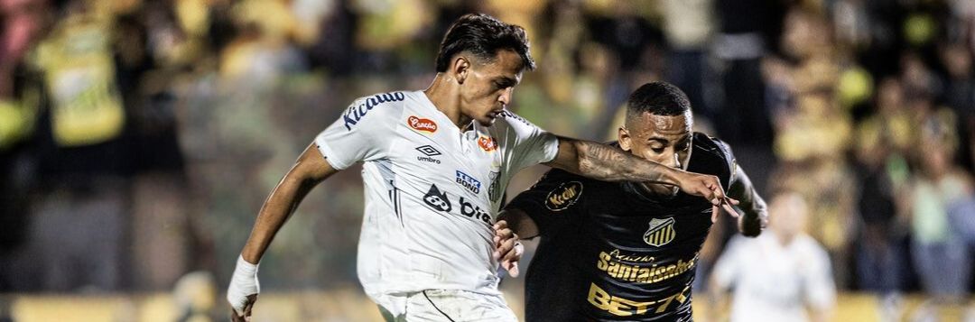 imagem da materia: Santos perde terceira seguida pela primeira vez em 2024