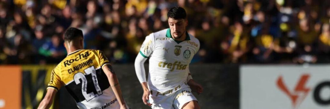 imagem da materia: Com gol nos acréscimos, Palmeiras vence Criciúma