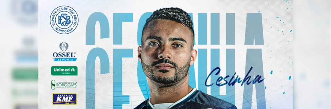 imagem da materia: Cesinha reforça a lateral do São Bento