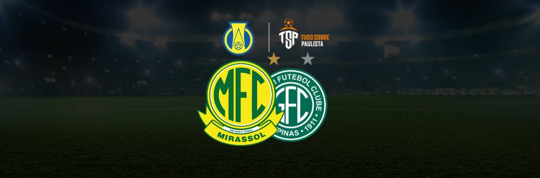 imagem da materia: Mirassol x Guarani: onde assistir, escalações e palpites