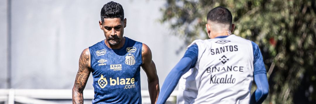 imagem da materia: Santos encerra preparação para enfrentar o Mirassol