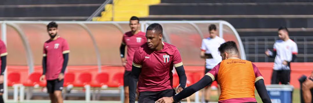 imagem da materia: Alexandre Jesus marca pela primeira vez pelo Botafogo-SP