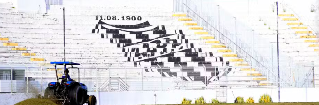 imagem da materia: Ponte Preta realiza manutenção de gramado do Majestoso