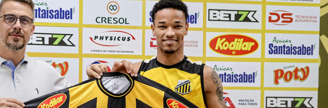 imagem da materia: Novorizontino apresenta meia-atacante Lucas Cardoso