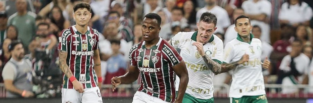 imagem da materia: Com gol no final, Palmeiras é derrotado pelo Fluminense