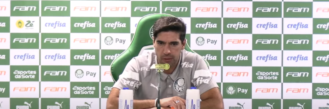 imagem da materia: Abel admite “mau momento” do Palmeiras após derrota