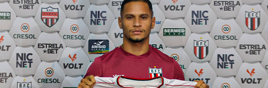 Ronald Camarão é apresentado oficialmente no Botafogo-SP