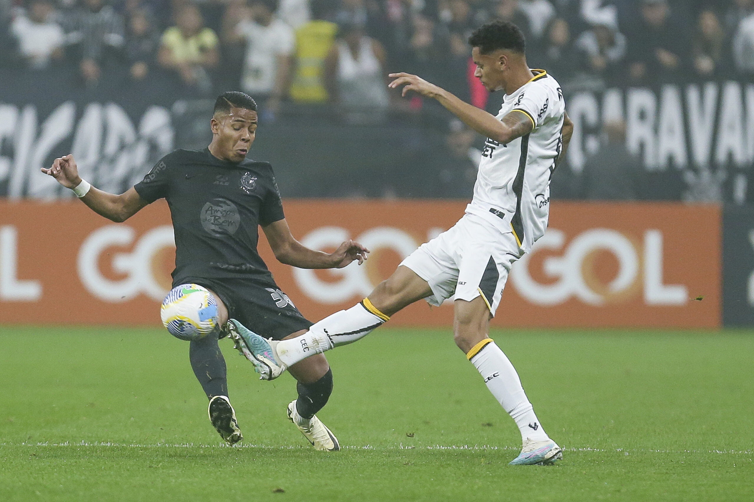 Jogadores de Corinthians x Criciúma.