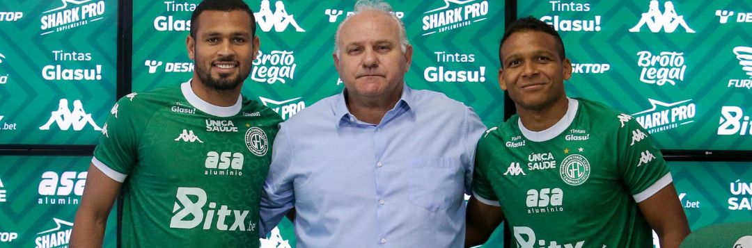 imagem da materia: Guarani apresenta dois reforços para a Série B