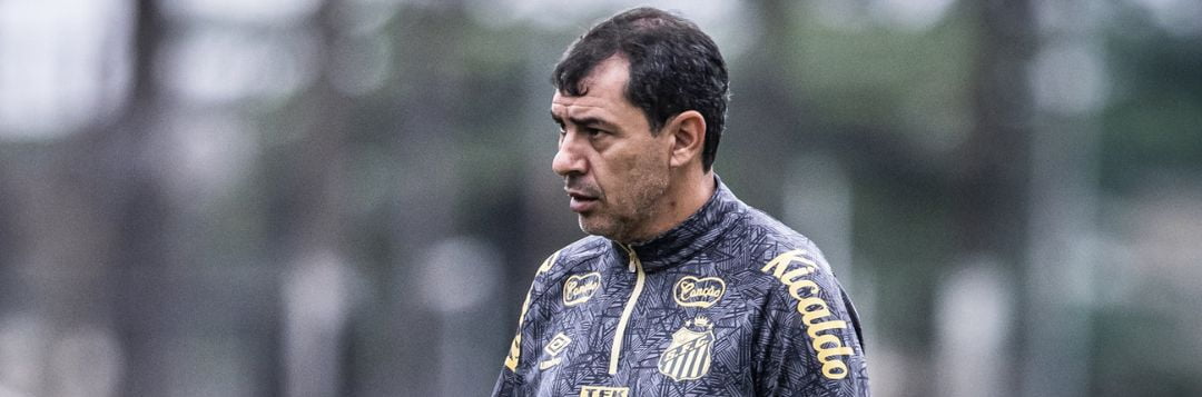 imagem da materia: Carille fala sobre chegada de reforços no Santos