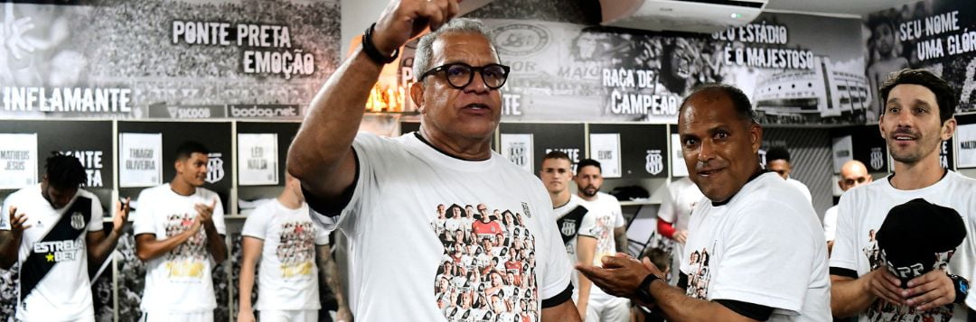 imagem da materia: Ponte Preta e Hélio dos Anjos se reencontram