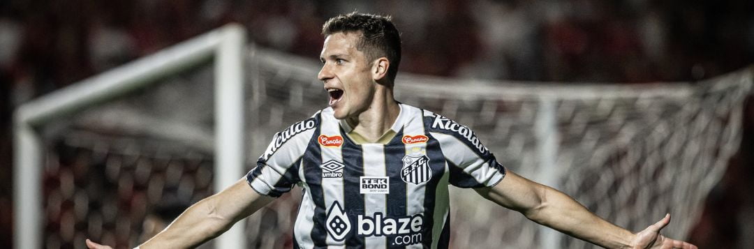 imagem da materia: Furch volta a marcar gol pelo Santos após quase três meses
