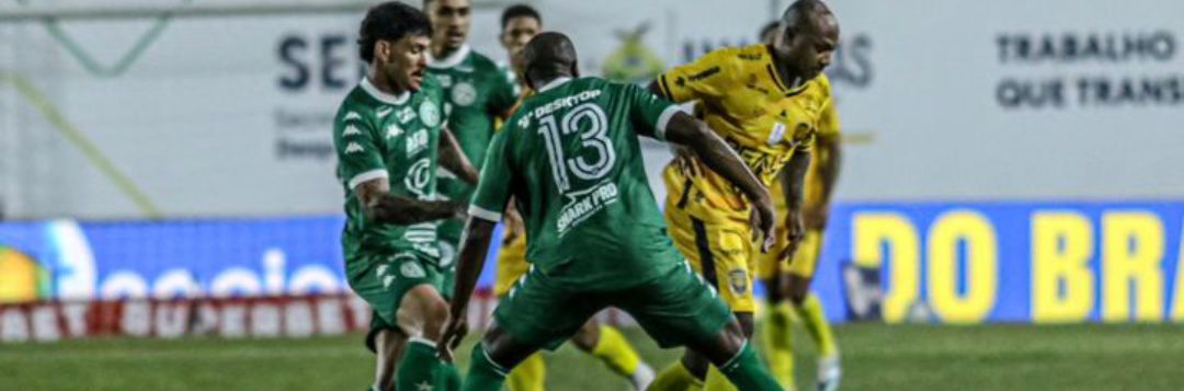 imagem da materia: Guarani empata com Amazonas em jogo truncado pela Série B