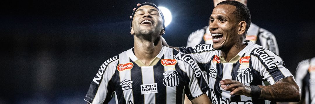 imagem da materia: Serginho marca primeiro gol pelo Santos