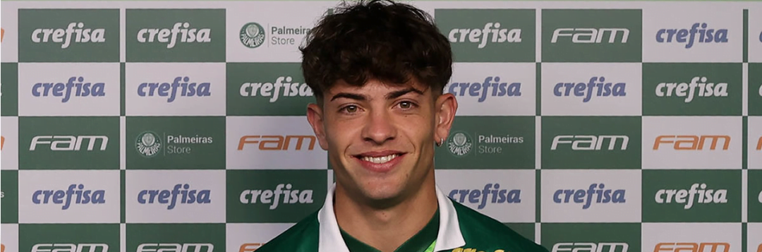 imagem da materia: Giay é apresentado e revela porque optou pelo Palmeiras