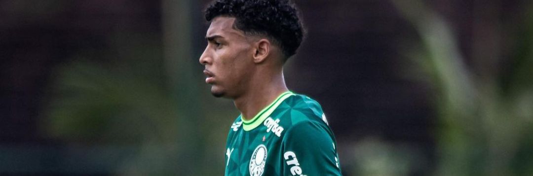 imagem da materia: Luighi estreia pelo profissional do Palmeiras