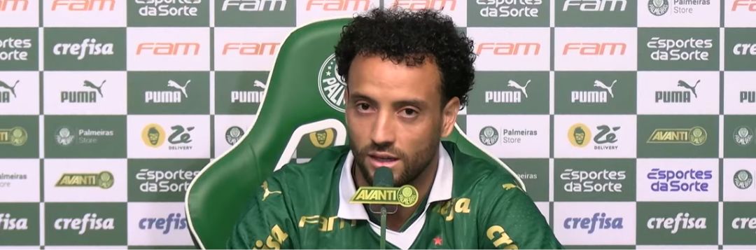 imagem da materia: Felipe Anderson é apresentado pelo Palmeiras