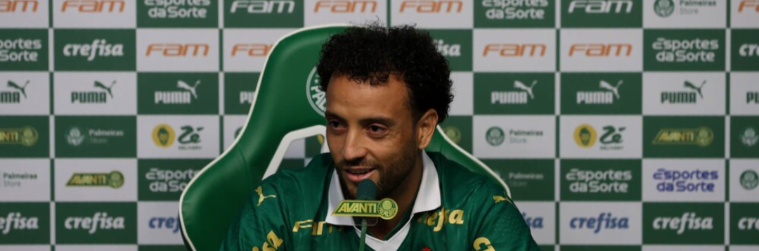 imagem da materia: Felipe Anderson aparece no BID e pode estrear no Palmeiras