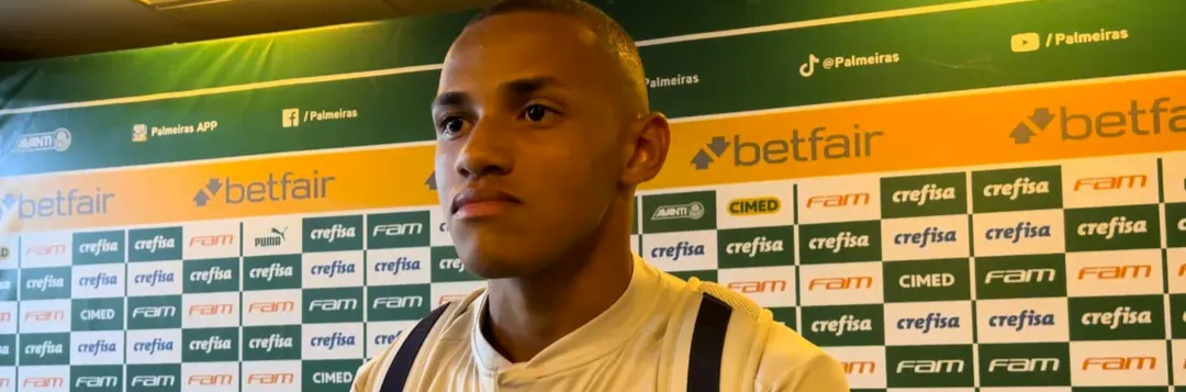 imagem da materia: Jhon Jhon se emociona ao se despedir do Palmeiras