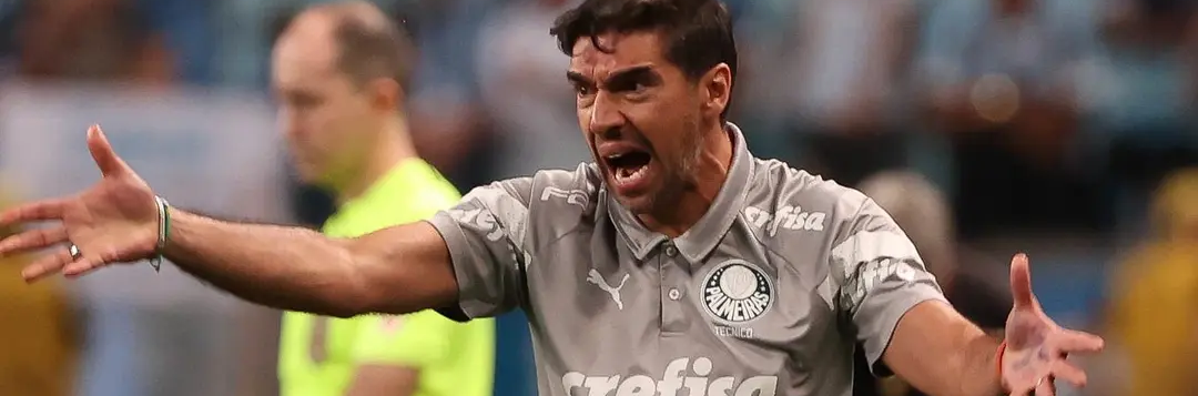 imagem da materia: Abel perde a paciência após nova derrota do Palmeiras
