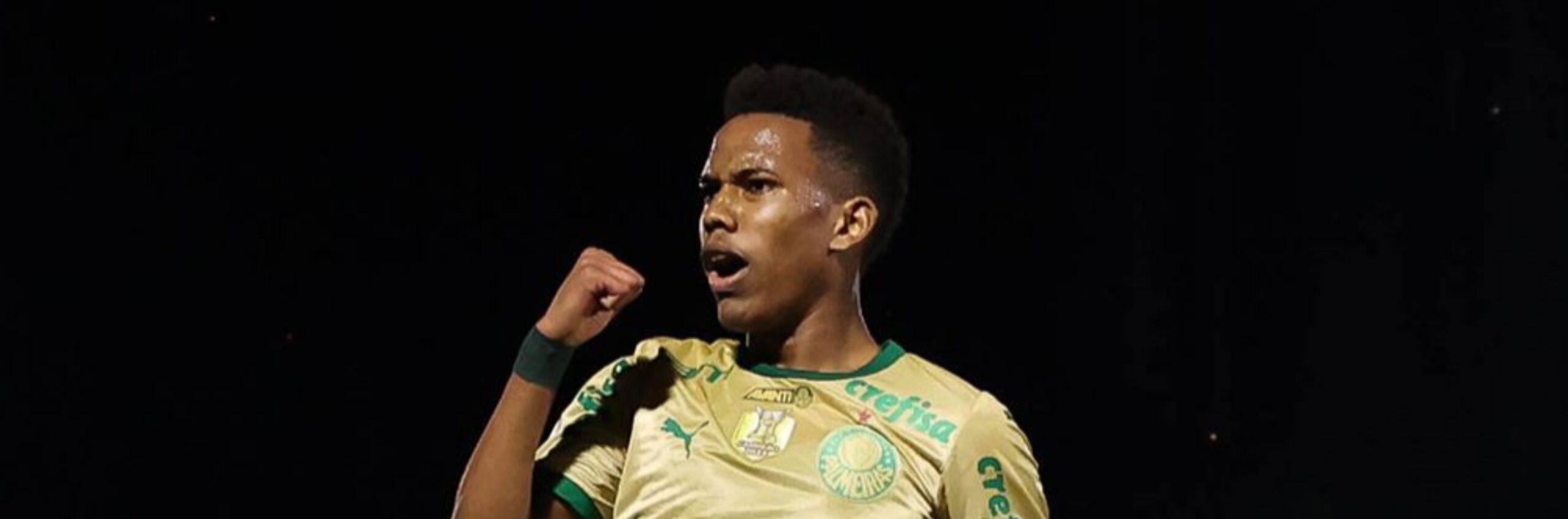 imagem da materia: Com show de Estêvão, Palmeiras goleia o Cuiabá por 5x0