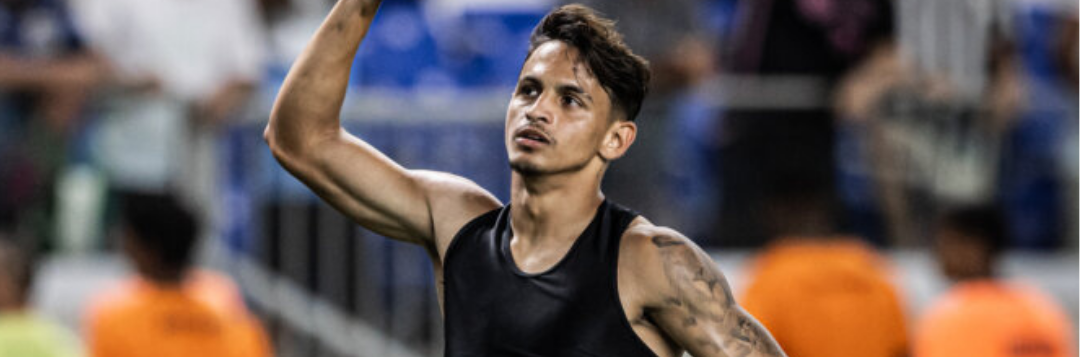 imagem da materia: Weslley celebra volta por cima no Santos e mira sequência