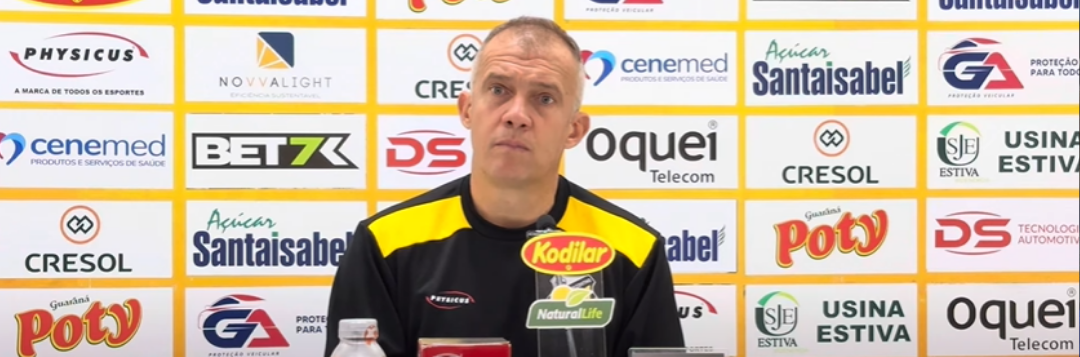 imagem da materia: Eduardo Baptista elogia empate e sequência do Novorizontino