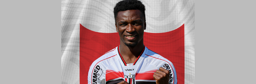imagem da materia: Botafogo-SP oficializa Sabit Abdulai, meio-campista ganês