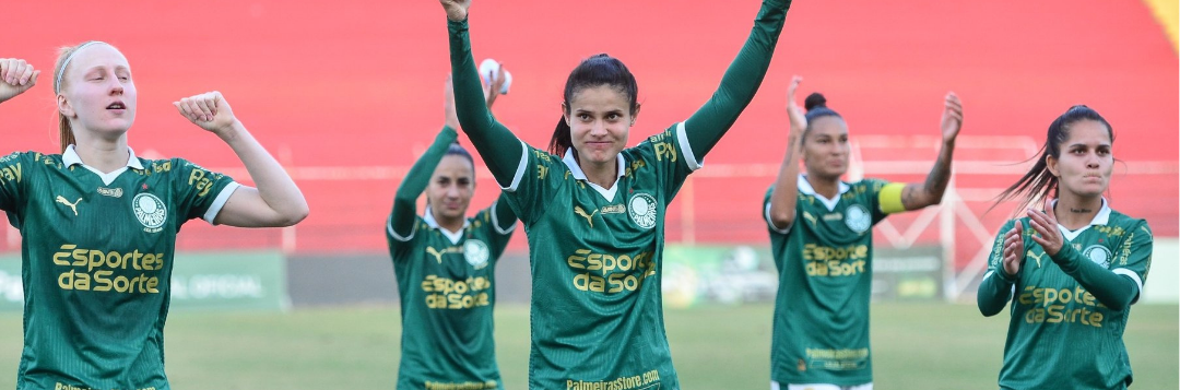 imagem da materia: Palmeiras empata, mas avança no Brasileiro Feminino