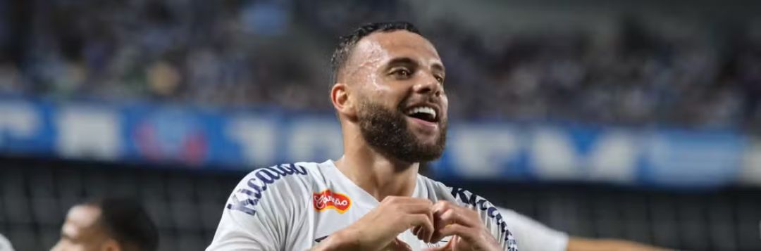 imagem da materia: Guilherme, do Santos, fala sobre sondagem do Flamengo