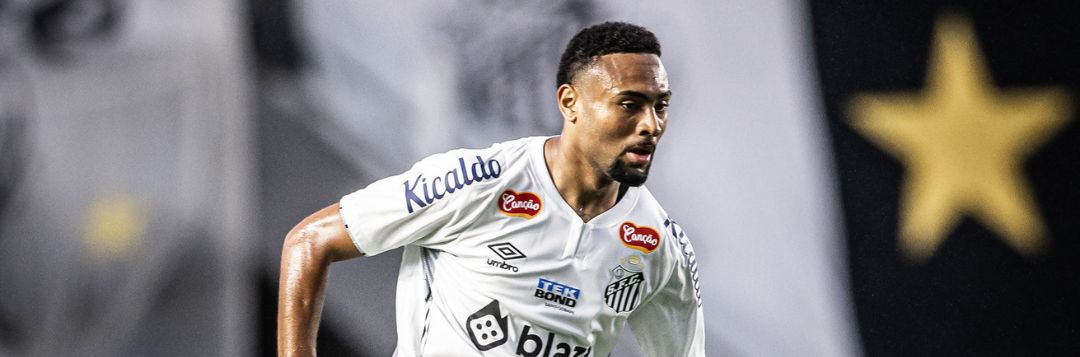 imagem da materia: Como titular, Wendel Silva estreia com a camisa do Santos