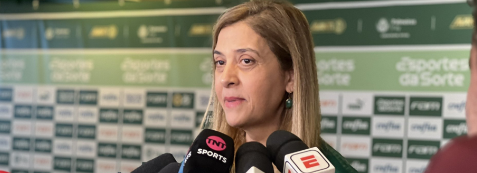 imagem da materia: Leila fala sobre novos patrocínios para o Palmeiras em 2025