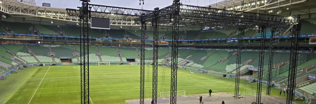 imagem da materia: Palmeiras terá setores com visão parcial do gramado