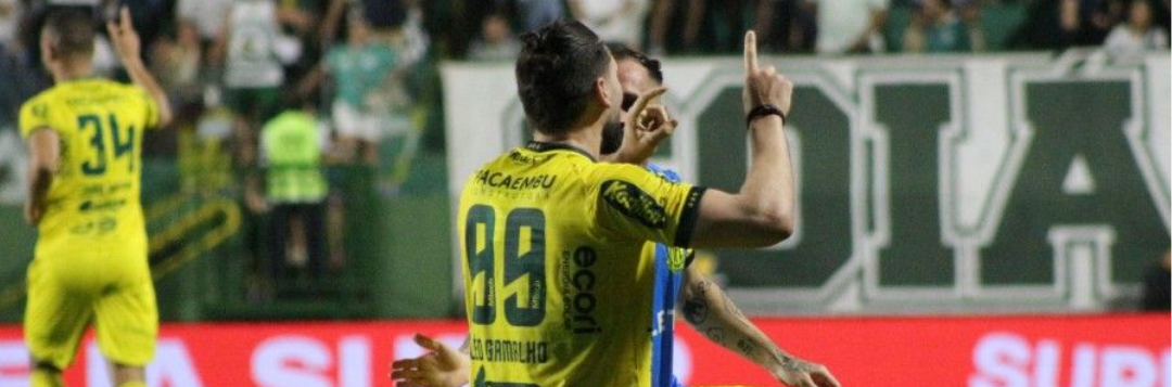 imagem da materia: Léo Gamalho chega a vice-artilharia do Mirassol