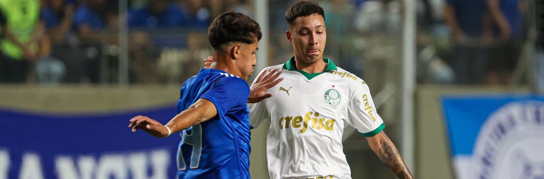 imagem da materia: Sub-20: Palmeiras x Cruzeiro; onde assistir e escalações