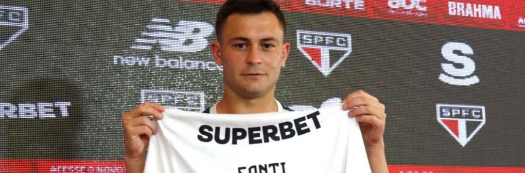 imagem da materia: Santiago Longo é apresentado pelo São Paulo